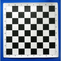 Šachové plátno černobílé velké