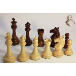 Šachové  Figury Staunton Jiří z Poděbrad