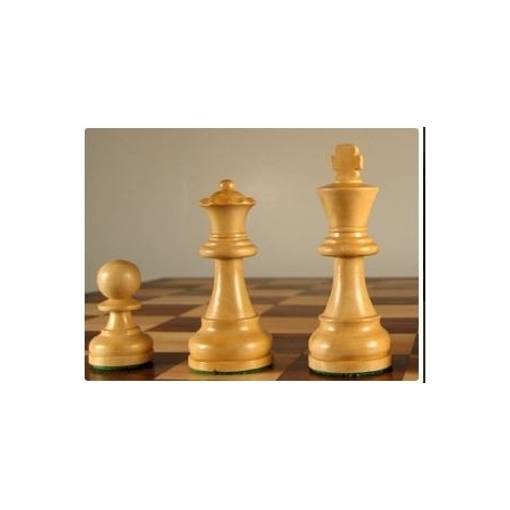 Šachové Figury Staunton Senator č. 6 ebenové