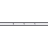 Tyč stolní fotbal teleskop 3 dírky 68 cm, 13mm