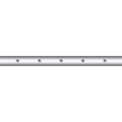 Náhradní tyč 5 dírek délka 95 cm průměr 13 mm