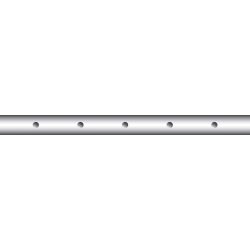 Náhradní tyč 5 dírek délka 95 cm průměr 13 mm