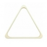 Trojúhelník pool bílý 57,2 mm