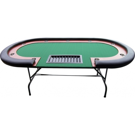 Pokerový stůl High Roller 210x105 cm Black
