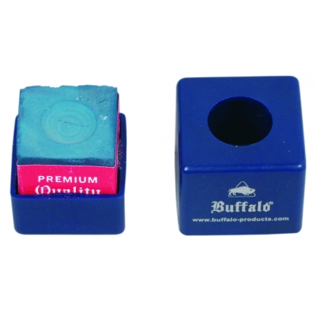 Buffalo billiard chalk holder blue