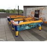 Buffalo Shark Outdoor 8 ft  Air hockey - Vzdušný hokej s mincovníkem