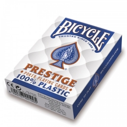 Bicycle Prestige Rider Back 100 % Plastic Jumbo BLUE