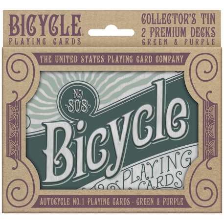 Bicycle Retro Tin