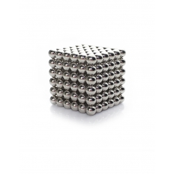 Magnetické kuličky Neocube Ø 5mm Puzzle NIKL 