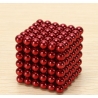 Magnetické kuličky Neocube Ø 5mm Puzzle RED 