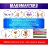 Magnetická stavebnice MagSmarters 62 dílků