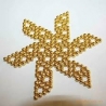 Magnetické kuličky Neocube Ø 5mm Puzzle Gold