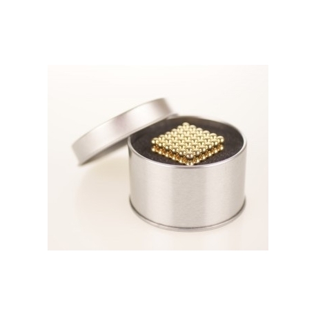 Magnetické kuličky Neocube Ø 5mm Puzzle Gold
