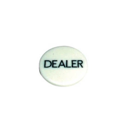 Dealer button gravírovaný plastový