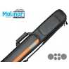 Molinari cue bag 2b/4s black/orange