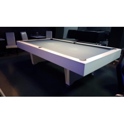 Kulečníkový stůl pool bílý lamino - bazar