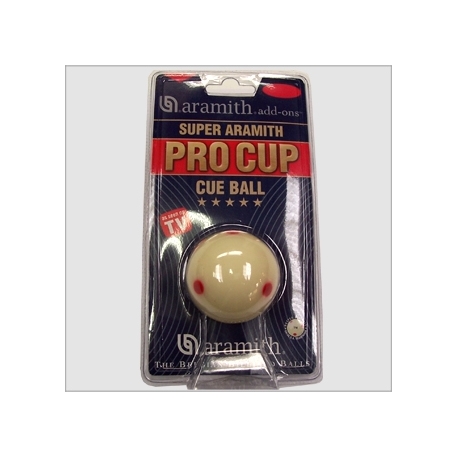 Samostatná koule Aramith pool bílá Pro Cup 57,2mm