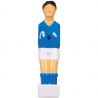 Hráč stolní fotbal 13mm modro-bílý bez rukou set 4 ks