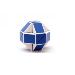 Rubik hlavolam Twist modro - bílý