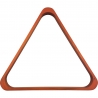 Trojúhelník pool dřevěný De Luxe 57,2 mm Dark Maple