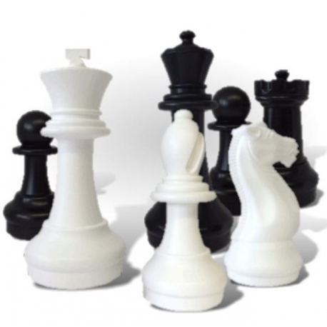 Šachové figurky zahradní 31cm - De -  Luxe