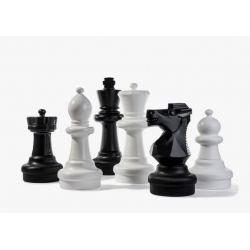 Pronájem Zahradní šachy XXL + šachovnice /24 hodin