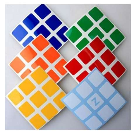 Rubik´s náhradní nálepky na kostku 3x3x3