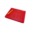 Magnetická kreslící tabulka Magpad - Medium 380 kuliček, Barva Červená