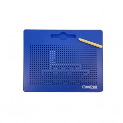 Magnetická kreslící tabulka MagPad BIG 714 kuliček,Barva Modrá Rozbaleno