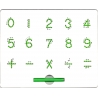 Magnetická kreslící tabulka MagPad číslice - Rozbaleno