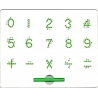Magnetická kreslící tabulka MagPad číslice - Rozbaleno