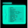 Magnetická kreslící tabulka MagPad Neon svítící - Rozbaleno