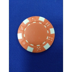 Pokerový žeton oranžový
