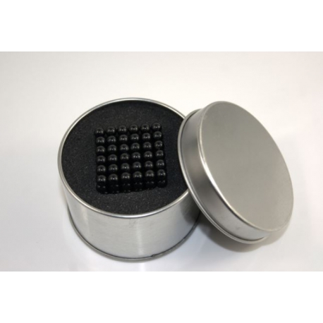 Magnetické kuličky Neocube Ø 5mm Puzzle BLACK 