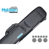 Molinari cue bag 2b/4s black/cyan