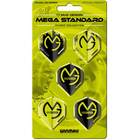 Letky Michael van Gerwen Mega Standard set 15 ks