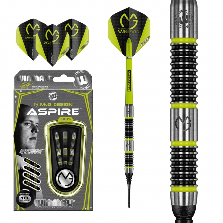 Šipky soft Michael van Gerwen Aspire 20g Tungsten 80%