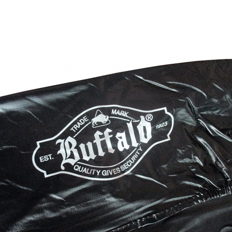 Krycí plachta na kulečník Buffalo černá s logem 315 cm