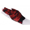 Rukavice Poison Camo 3-Finger, Black-Red, S/M