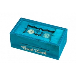 Hlavolam Greek Secret Box  Blue Philos