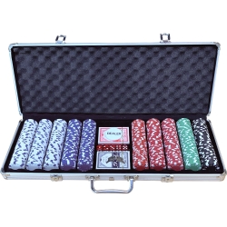 Pokerový kufřík Las Vegas 500 žetonů 11,5 g