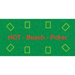 Plážová osuška Hot Beach Poker 140 x 70 cm