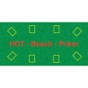 Plážová osuška Hot Beach Poker 140 x 70 cm