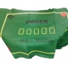 Plátno Poker Texas Hold´em 180 x 90 cm zelené s nápisy