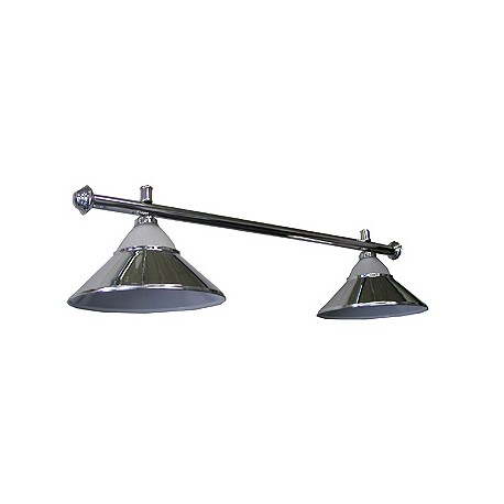 Lampa CLUB 2 kov + sklo silver 