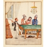 PLAKÁT  Der Billard Spieler 48x56 cm