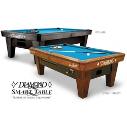 Kulečníkový stůl Diamond Pool 9ft Brown hraný