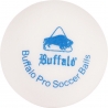 Profi míčky BUFFALO soccer 6 kusů BÍLÉ