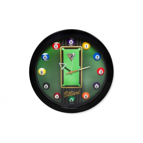 Hodiny Billiard Clock