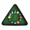 Hodiny Billiard Clock Triangl